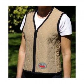 Gilet rafraîchissant Femme Taille XL Beige - Coolmedics