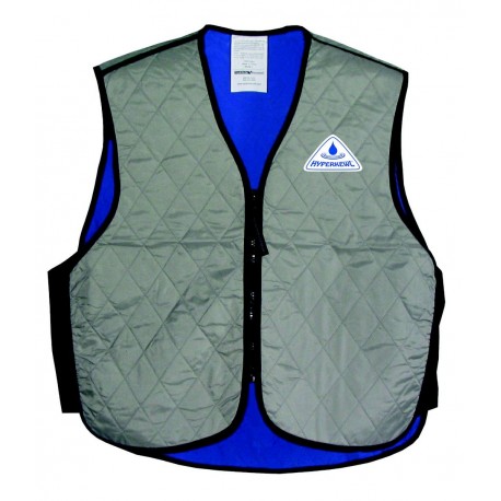 Gilet Rafraichissant Enfant Hyperkewl Col en V Argent Tailles 5-6, 7-9, 10-12 ans