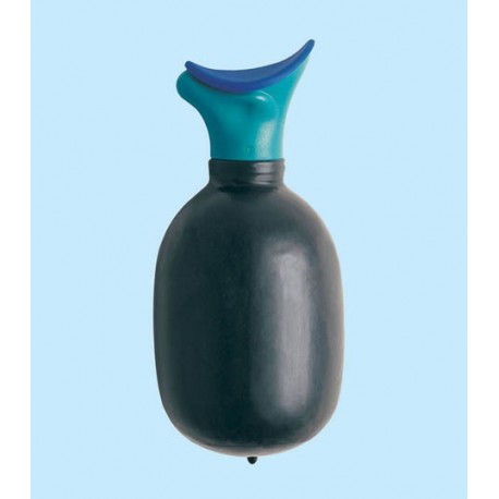 UriBag : Urinal de Voyage Femme, discrèt, capacité : 1,1 litre