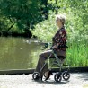 Rollator à 4 roues, Déambulateur à roulettes Homecraft, Poids max 162